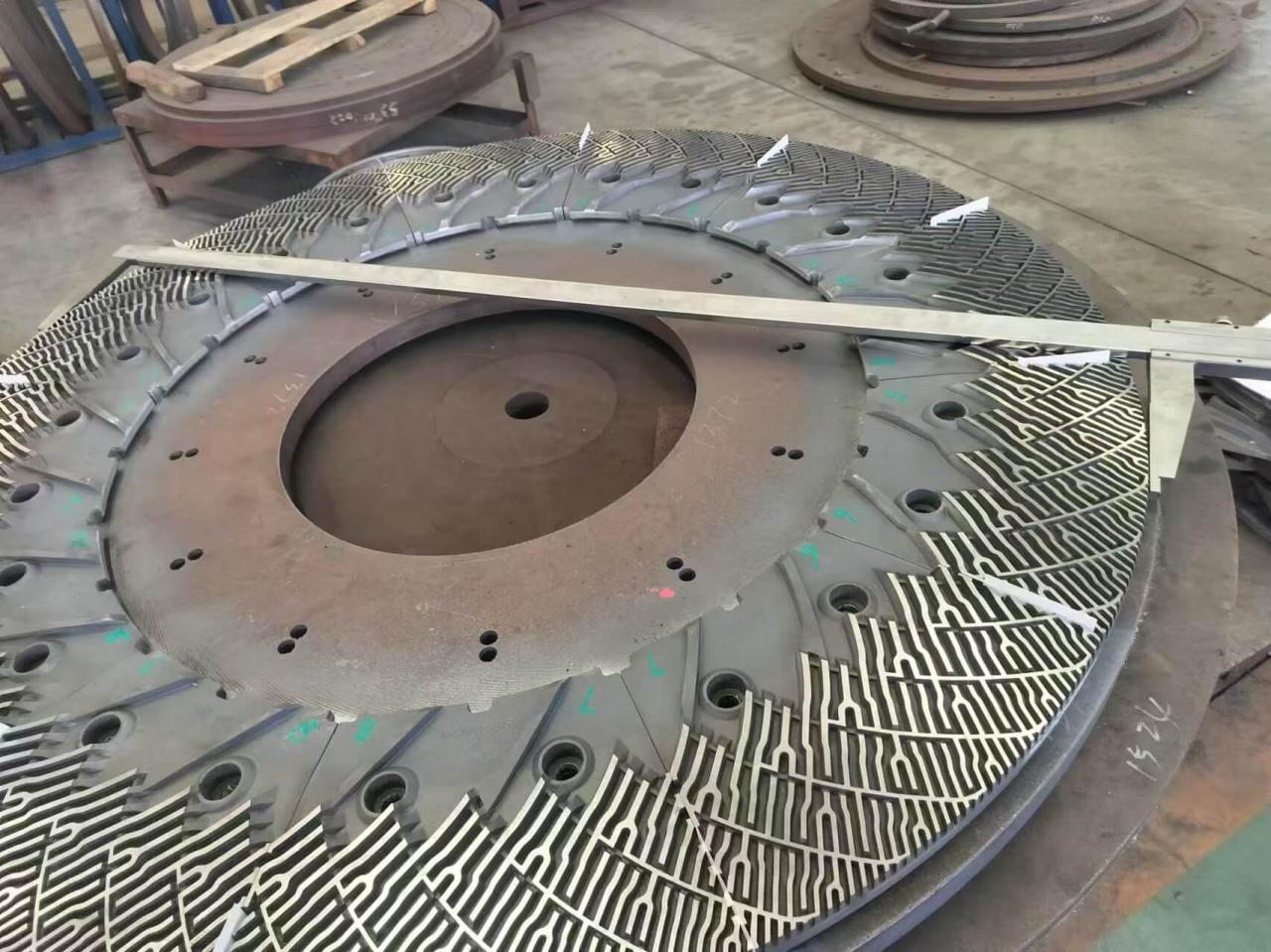 Raffinerierplatte für doppelte Disk -Raffiner -Raffiner 