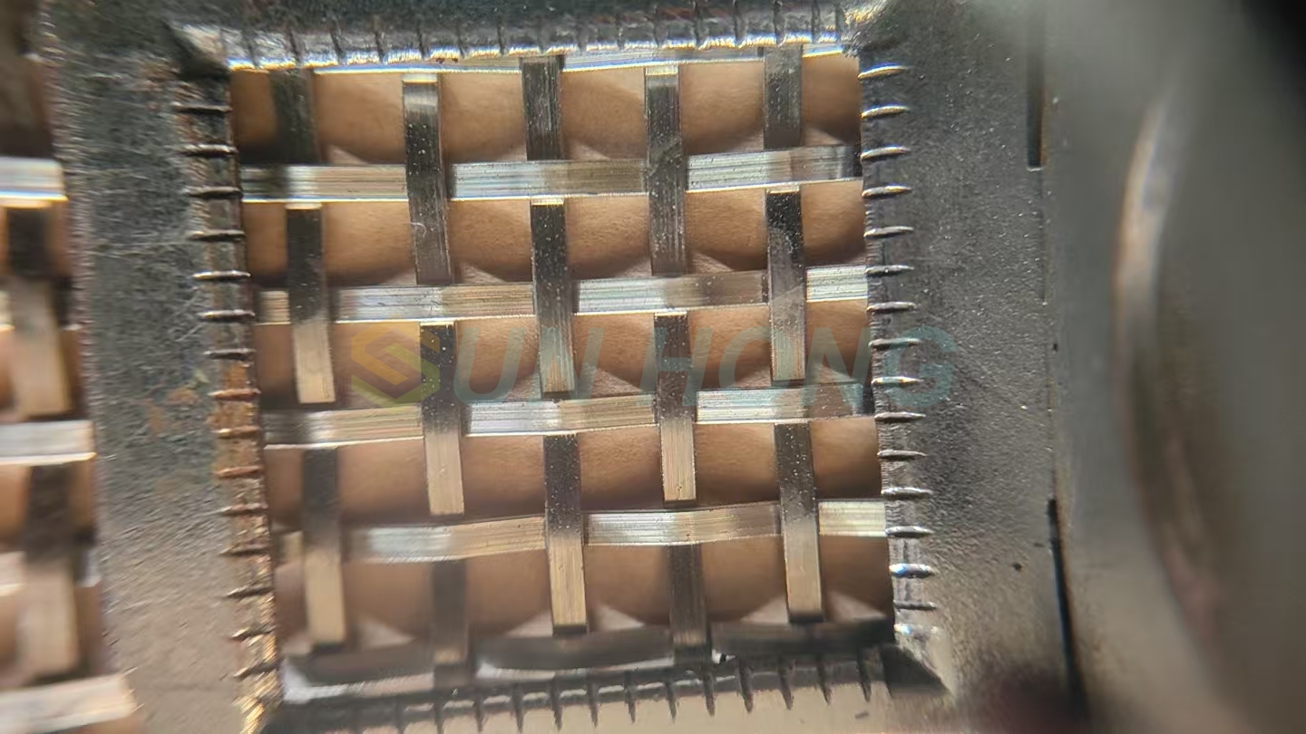 Edelstahldrahtgeflecht f&uuml;r die Faserzementindustrie