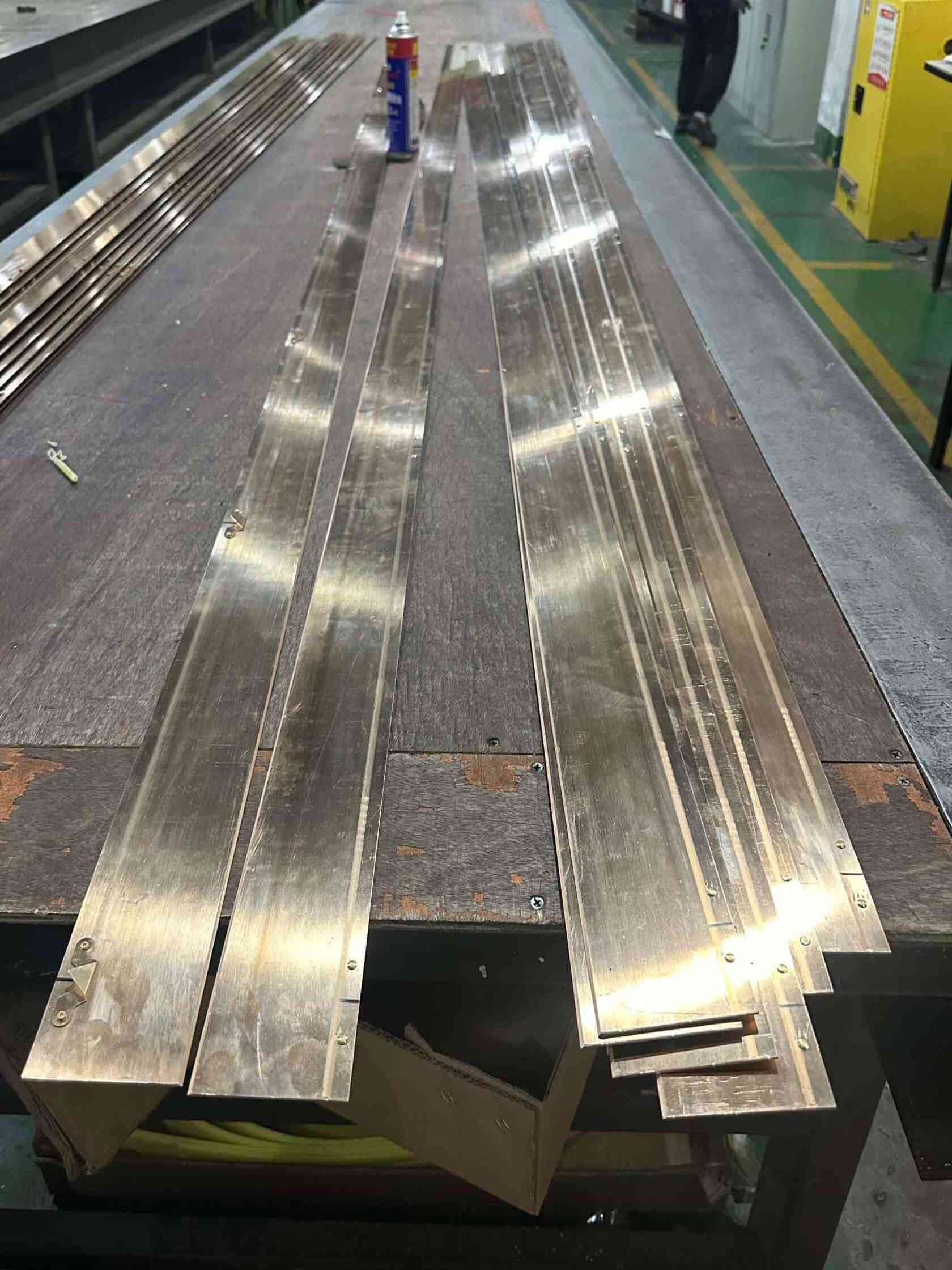 Phosphor Bronze Doktorklinge für Papiermaschine