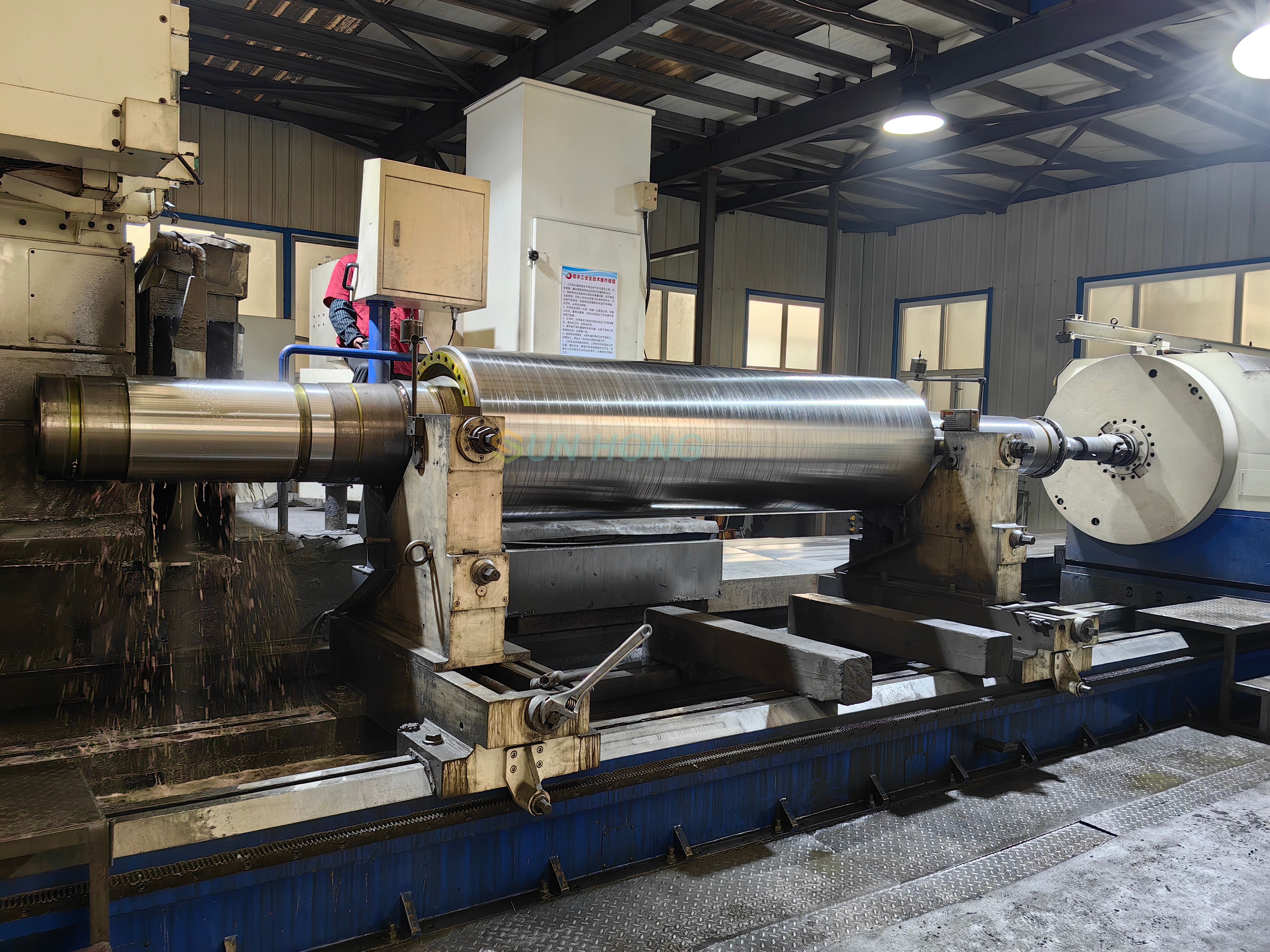 Kalanderrolle für Soft-Hard-Kalander