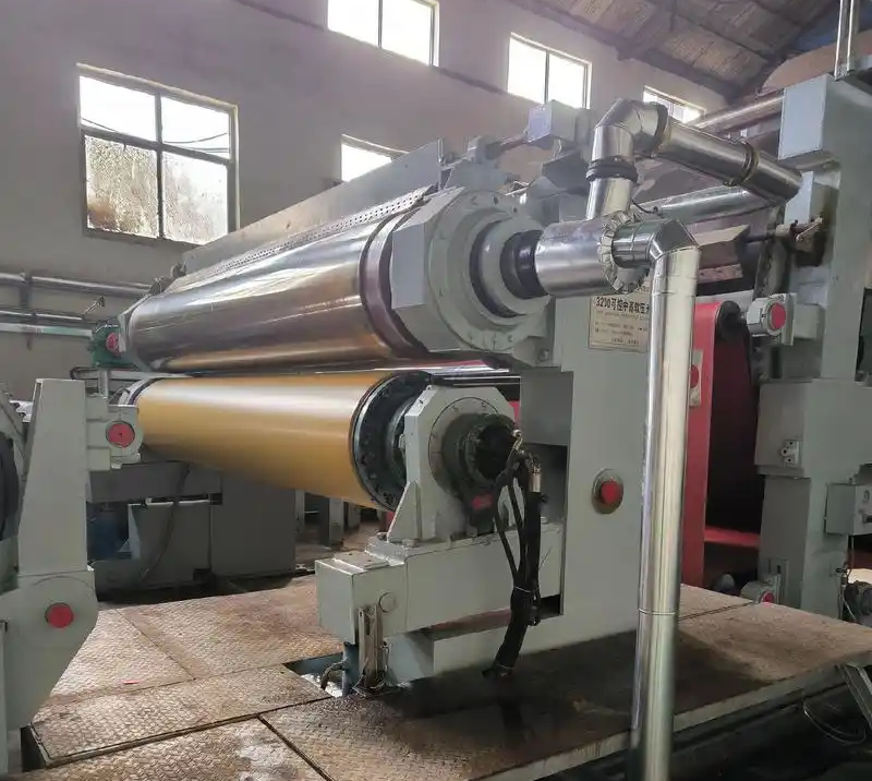 Weicher Kalander mit steuerbarer Krone