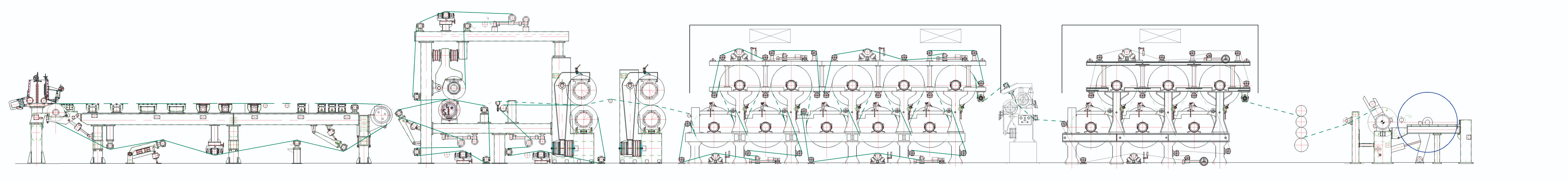 Foudrinier-Papiermaschine