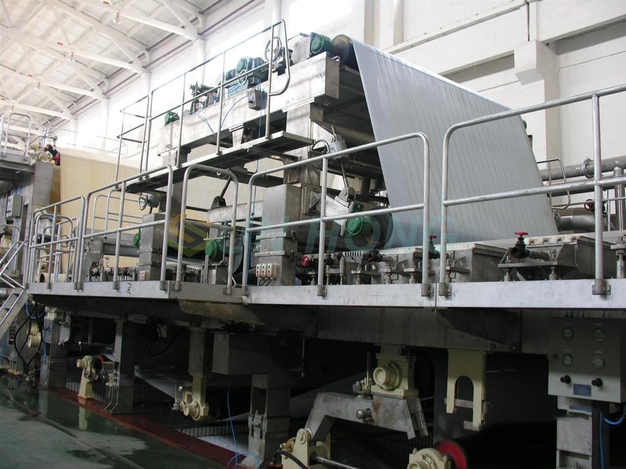 Oberformer der Papiermaschine