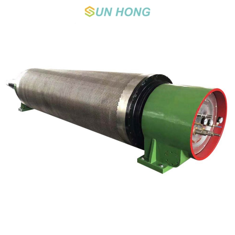 Saugcouchrolle für Papiermaschine