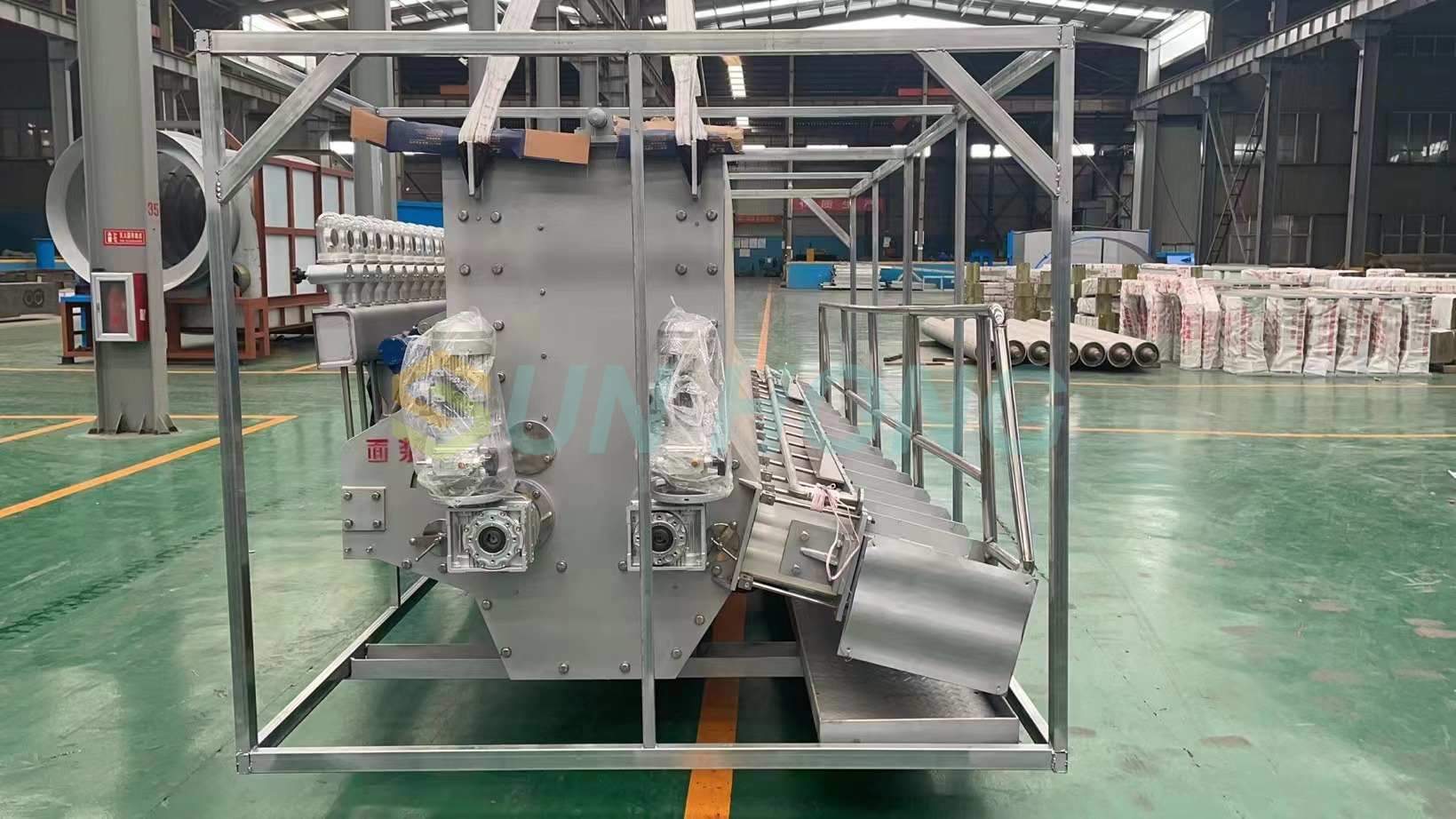 Papiermaschine Offene Typ Headbox