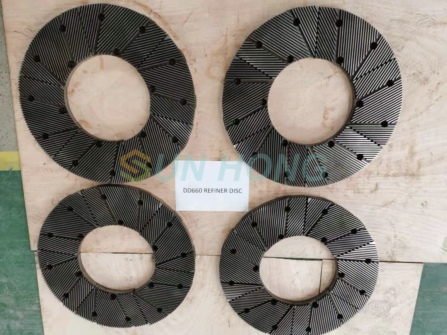 Andritz Refiner -Disc -Platte für die Papierzellstoffindustrie