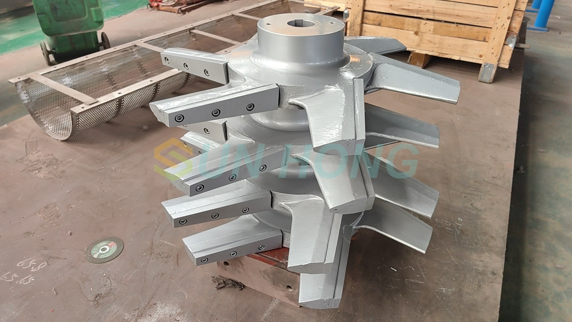 Papierpulsmaschine Hydra Pulper Rotor