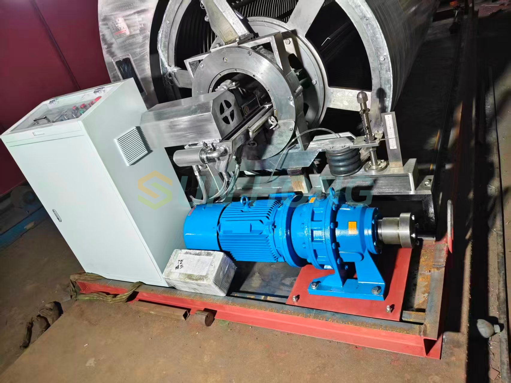 Fourdrinier-Papiermaschinen-Vorschubrolle