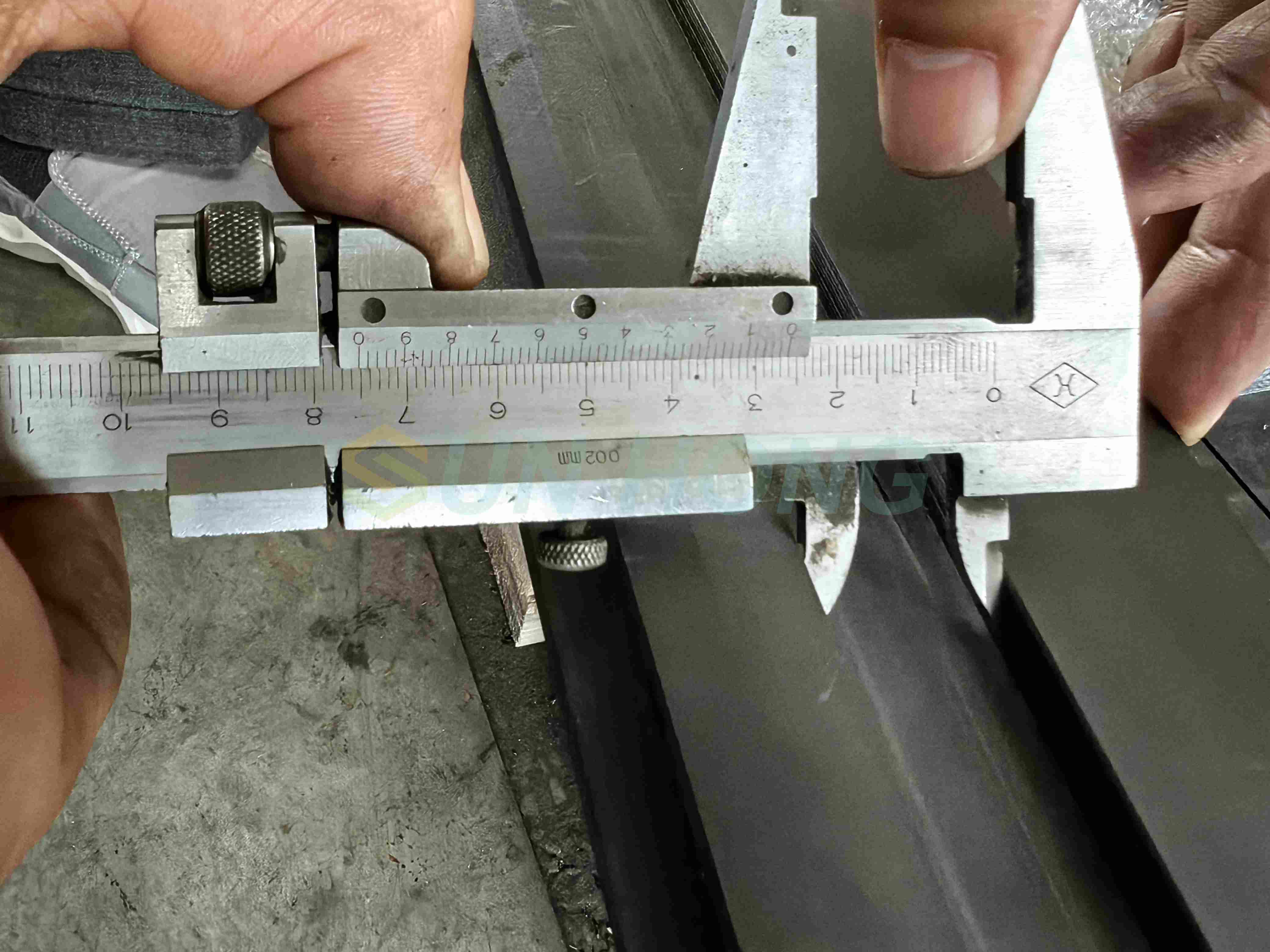 Papiermaschine Saugrolle UHMW Gummi -Graphit -Versiegelungsstreifen
