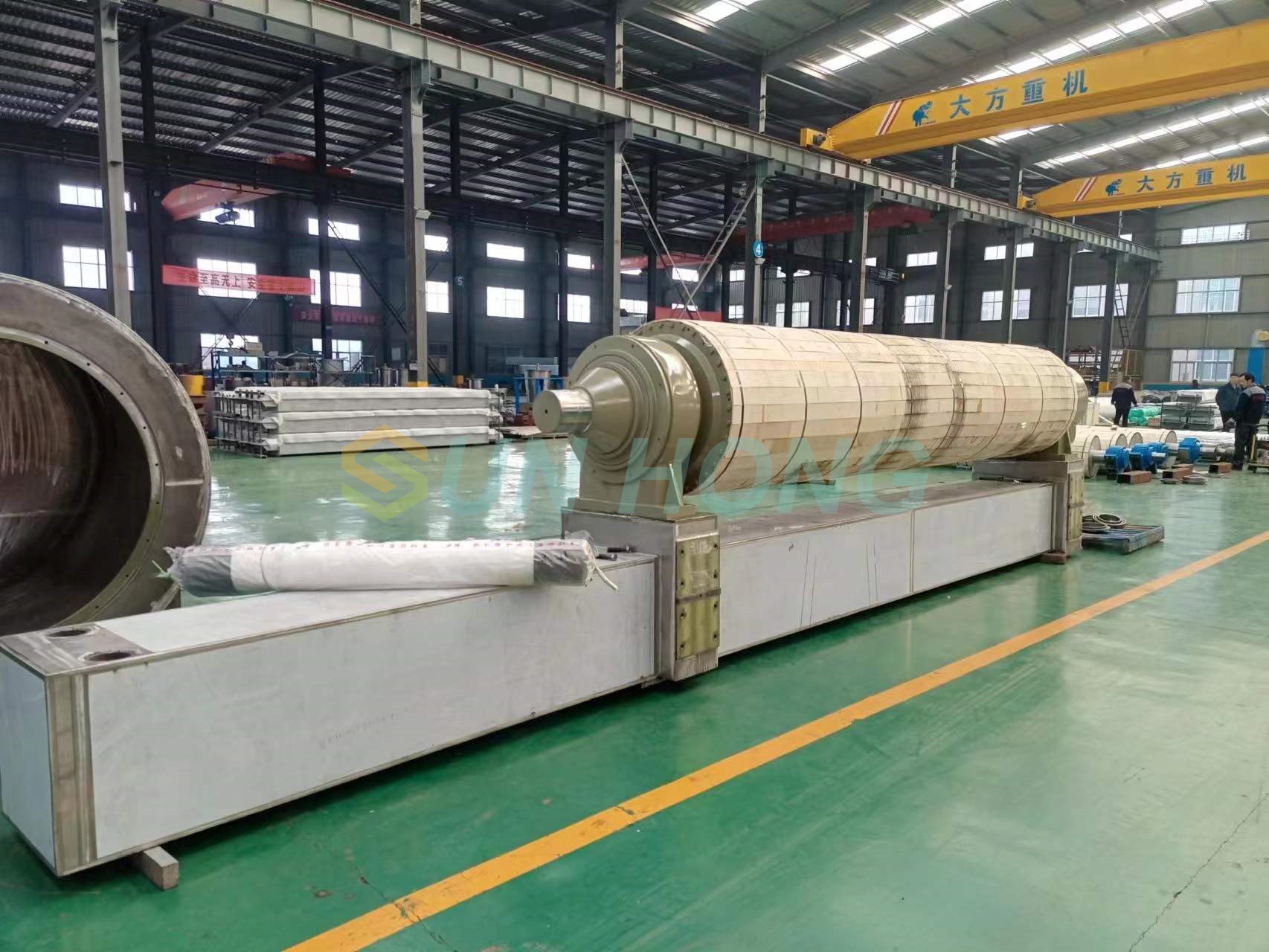 Papiermaschinen Vakuumsaug Press Roll Couch Rolle