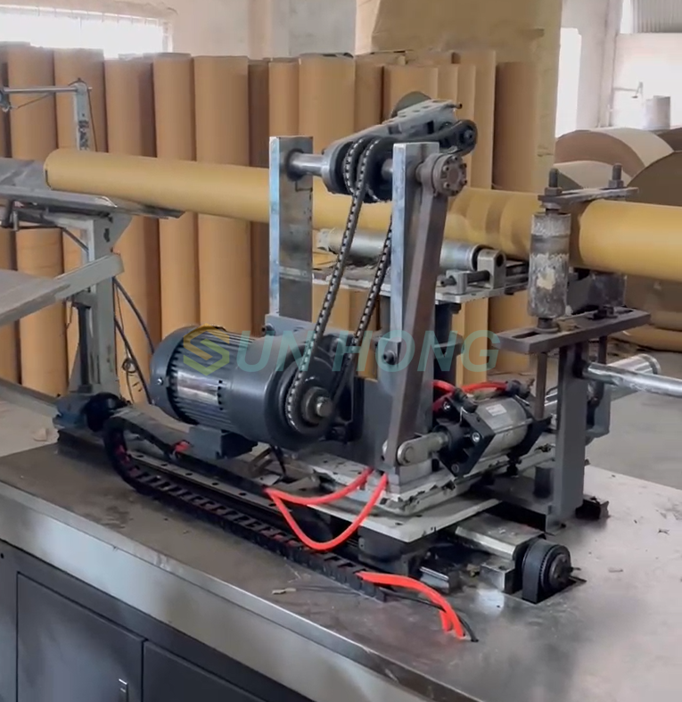 Vierkopf -CNC -Papierrohrmaschine