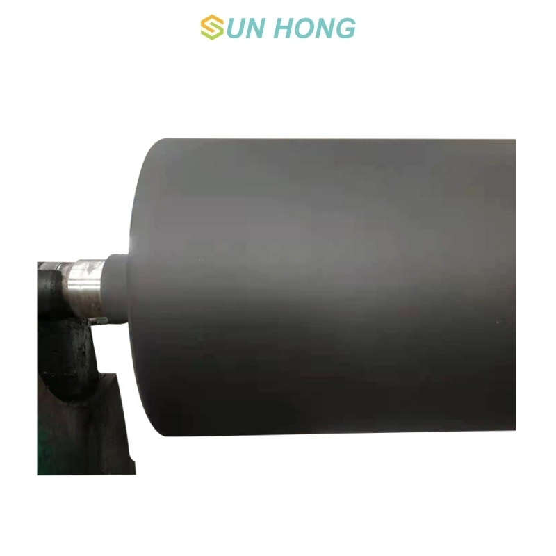 Größenrolle für Papiermaschine drücken