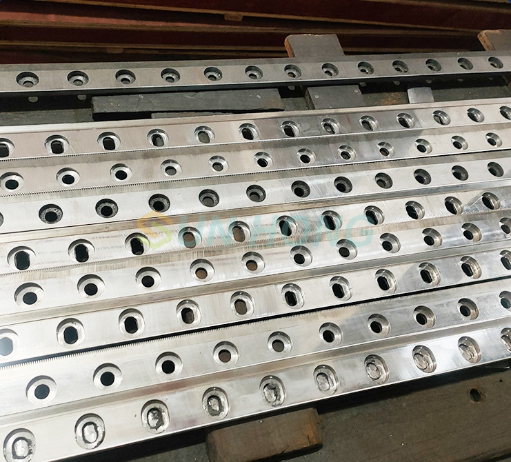 Wellblech -Kartonmaschine NC Schneidblatt Spiralmesser